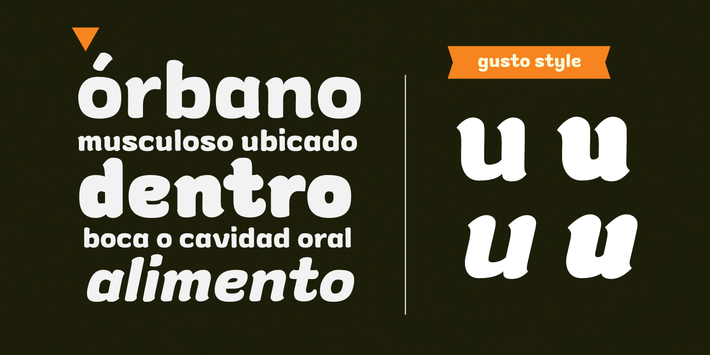 Gusto Italic Font preview